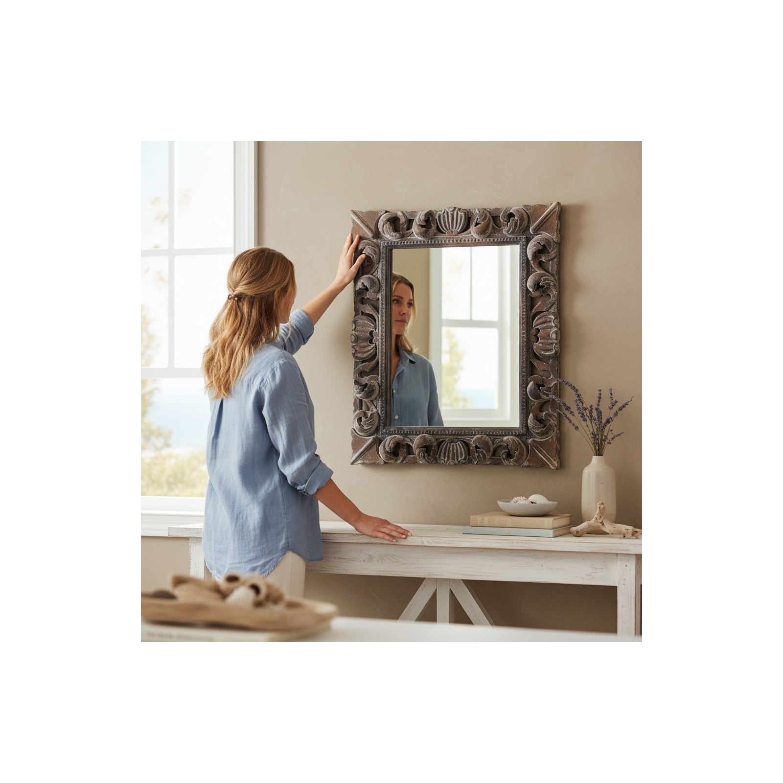 NOTRE DAME WALL MIRROR 